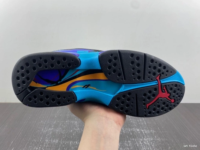 1st Kicks Shoes Retro 305381-025 8 Aqua Jordan (2015) 0817